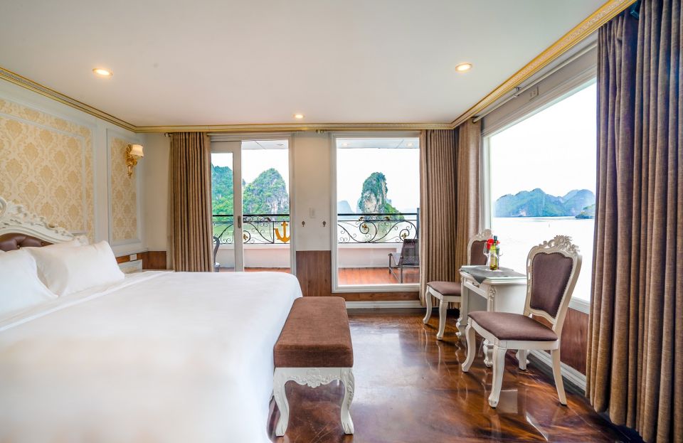 From Hanoi: Ha Long Bay 5-Star Cruise With Private Room - Inclusions of the Cruise