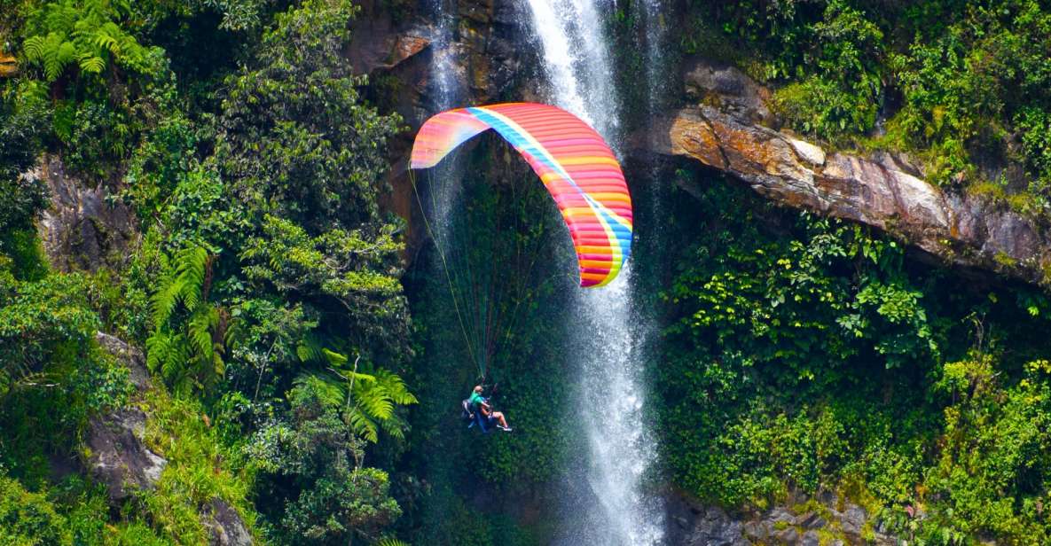 From Medellin: Private Paragliding Tour Over Waterfalls - Tour Highlights