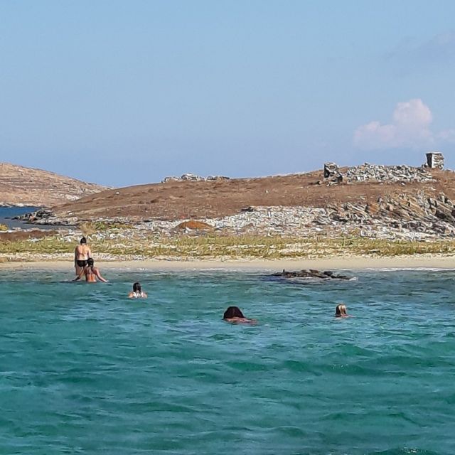 From Mykonos: Full-Day Ancient Delos & Rhenia Island Cruise - Onboard Experiences