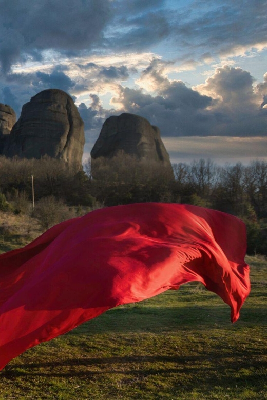 Kalabaka: Meteora Flying Dress Photoshoot - Additional Services Available