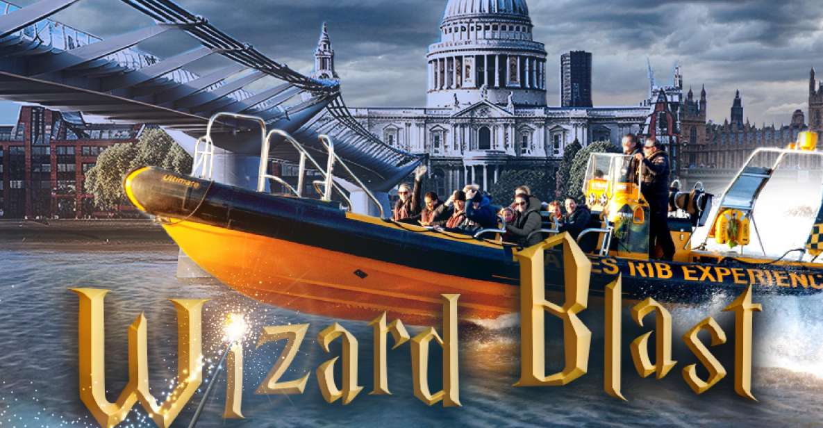 London: 45 Minute Magical Wizard Blast Speedboat Tour - Participant Guidelines