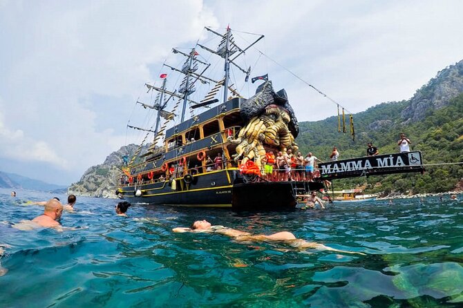 Marmaris All Inclusive Pirate Boat Trip With BBQ Lunch - Tour Schedule and Capacity