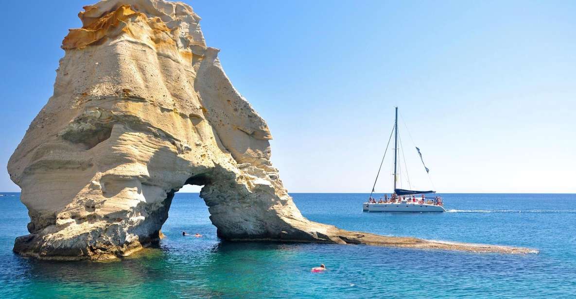 Milos: Full-Day Catamaran Cruise to Poliegos and Kleftiko - Customer Reviews
