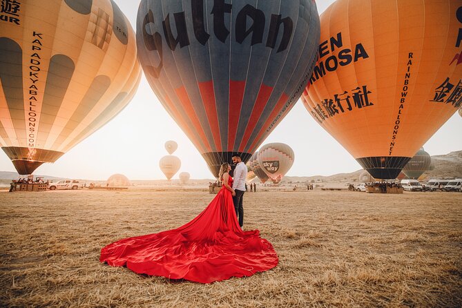 Photoshoot in Cappadocia With Free Flying Dress - Personalized Experience Options