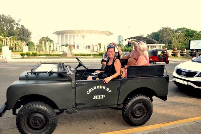 Private Tour of Colombo in a World War II Jeep - Safety and Health Recommendations