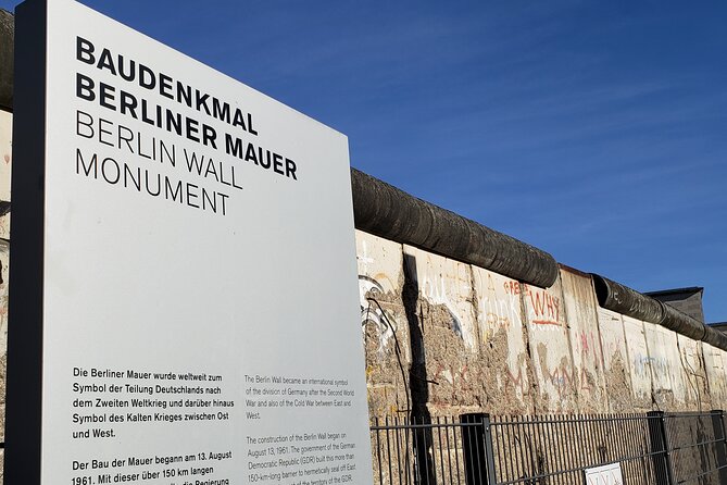 Private Walking Tour: Berlin Wall, Cold War and Checkpoint Charlie - Booking and Cancellation Policies