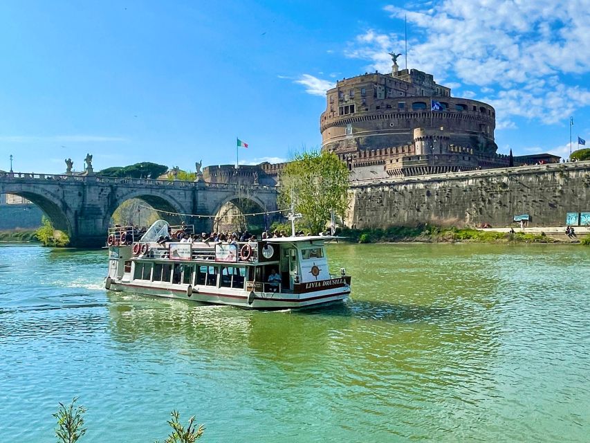 Rome: River Cruise With Squares and Fountains Guided Tour - Important Information