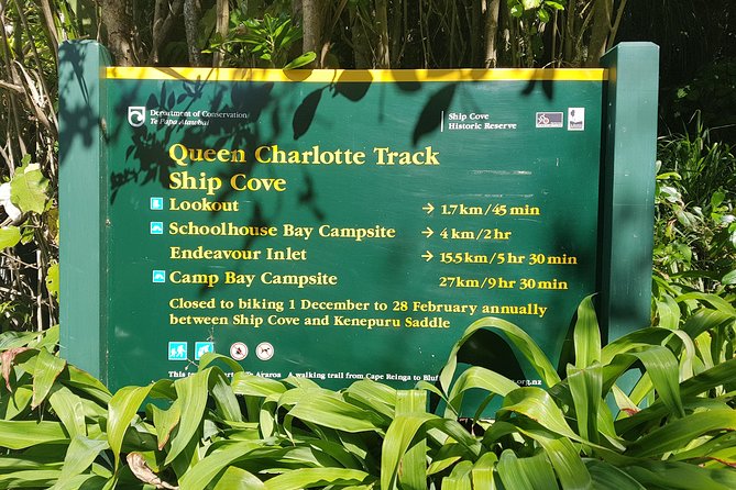 Self-Guided Queen Charlotte Track Walk From Picton - Accessibility Considerations