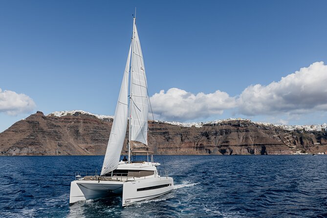 Shared Catamaran Half Day Cruise in Santorini - Tips for an Enjoyable Experience