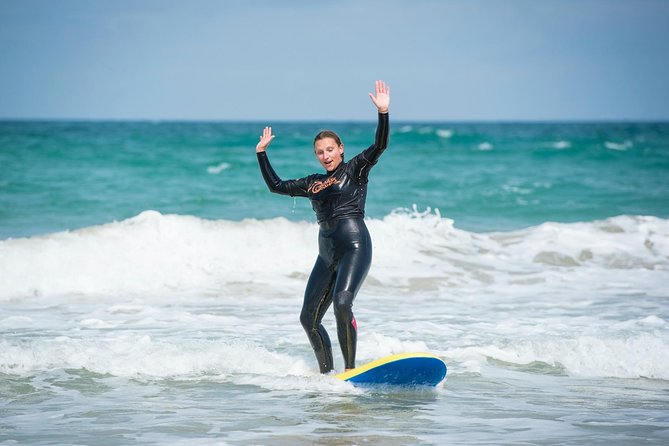 Surf, Yoga & Glamping Weekend in Cornwall - Surfing Experience