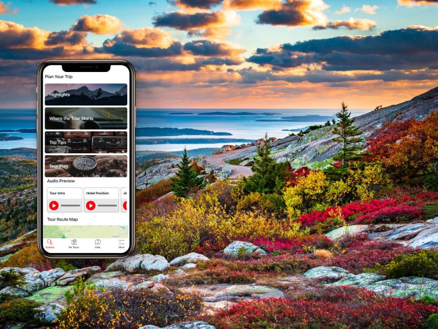 Acadia: Self-Guided Audio Driving Tour - Using the GuideAlong App