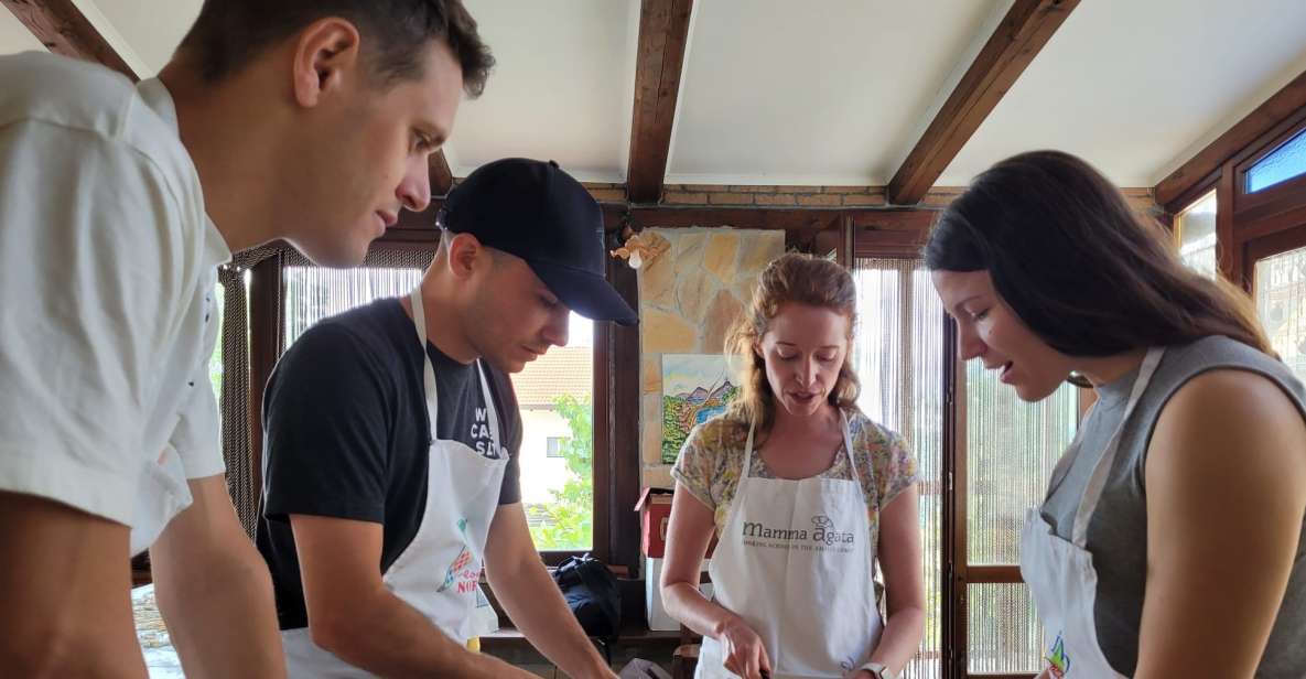 Amalfi: Pasta, Mozzarella, and Tiramisù Cooking Class - What to Expect