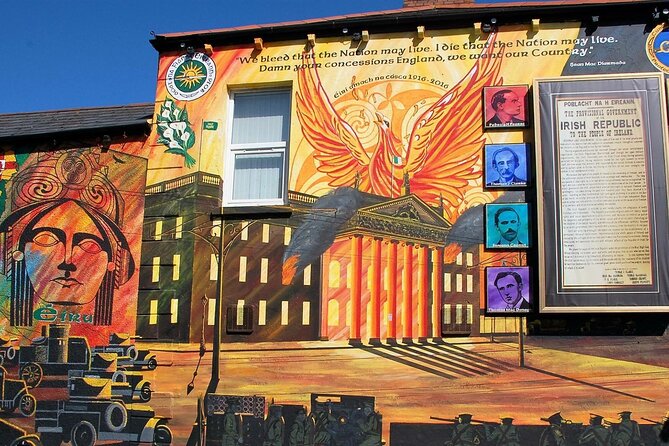 Award Winners Express 2 Hrs Black Taxi Tours and Mural Taxi Tour - Mural Significance in Belfast