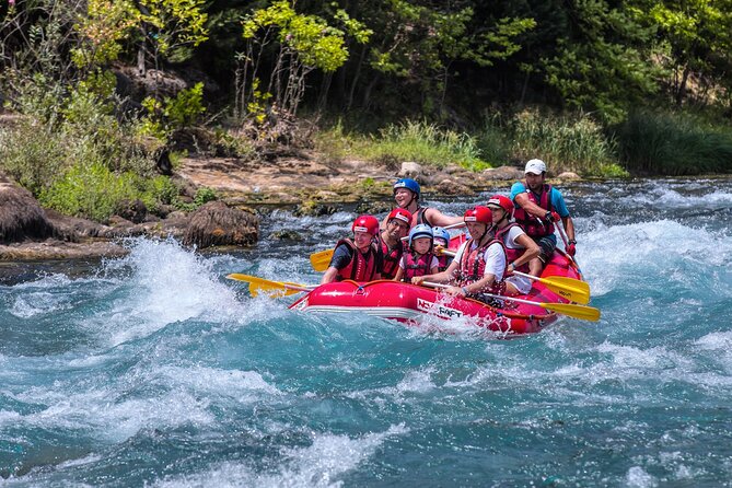 Family Rafting Trip at Köprülü Canyon From Side - Safety Measures