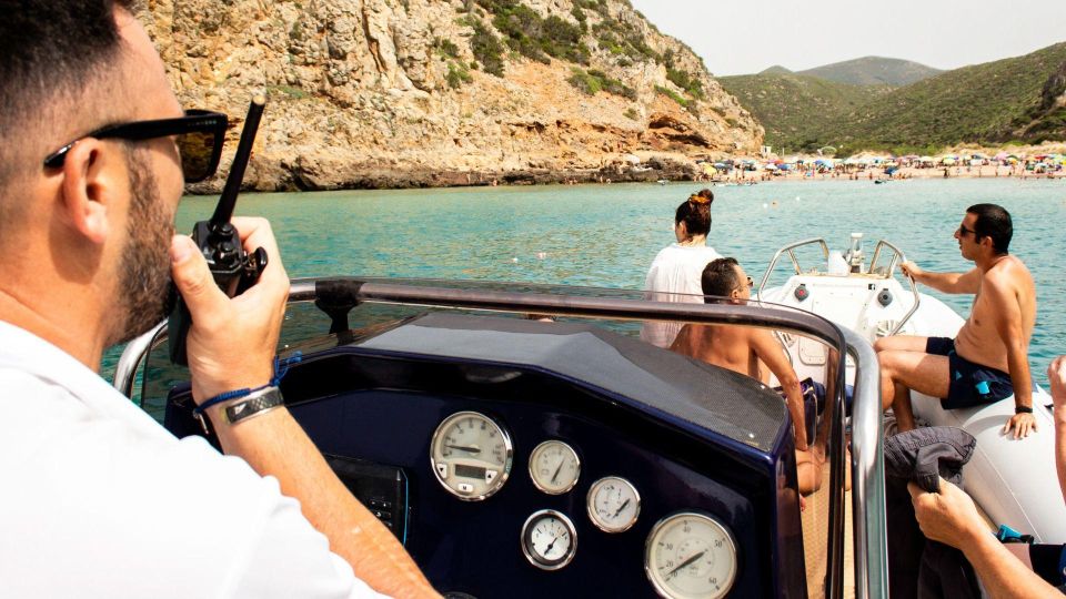 From Cala Domestica: Dinghy Trip to the Canal Grande Cave - Meeting Point and Logistics