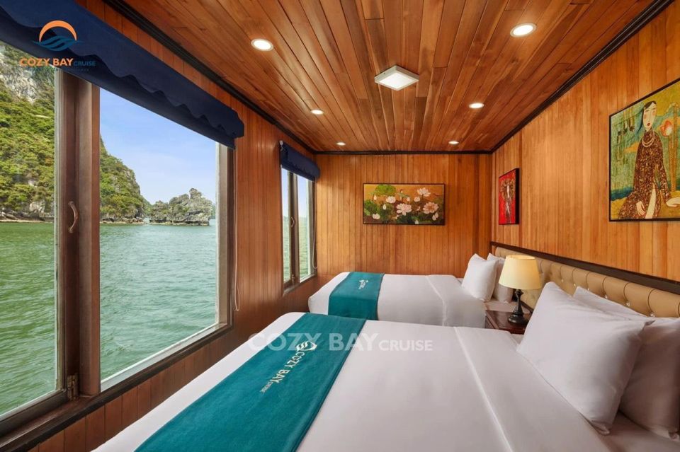 From Hanoi: Overnight Halong Bay Luxury Cruise With Meals - Activities on Board