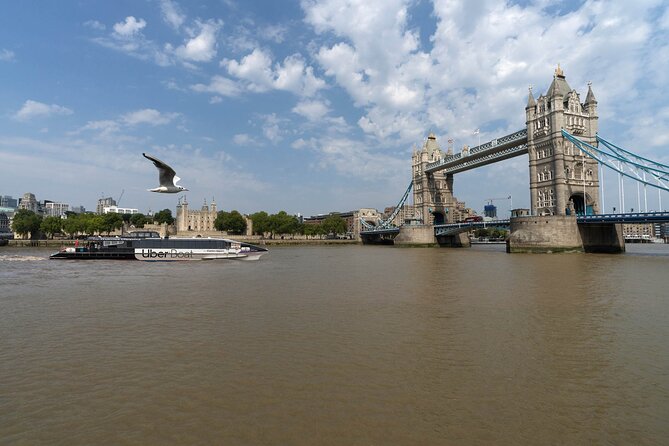 IFS Cloud Cable Car and One Way Uber Boat by Thames Clippers Journey - Scenic Views and Highlights