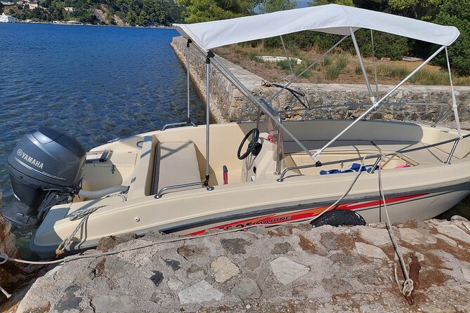 Motor Boat Hire in Corfu Italmar 17,Asso 5.10, Next 5m - Rental Process