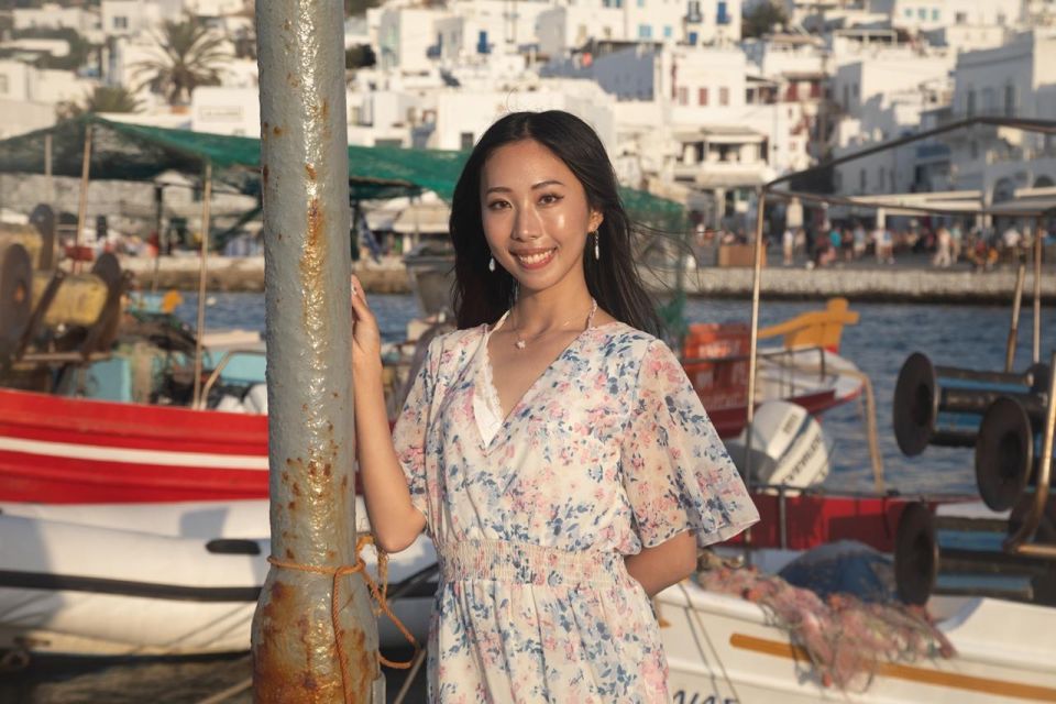 Mykonos: 1 Hour Private Photo Session in Mykonos Town - Inclusions of the Session