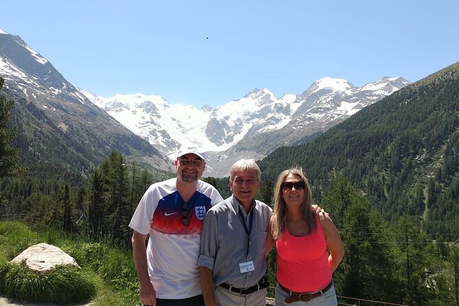 PRIVATE Bernina Train, Sankt Moritz & Wines Guided Tour From Lake Como or Milan - Scenic Highlights