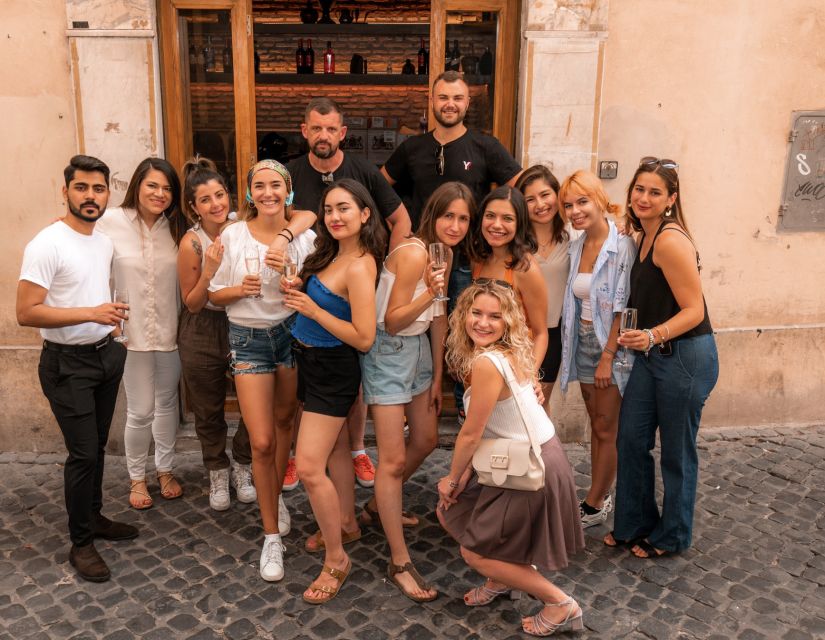 Rome: Drunken History Walking Tour With Included Drinks - Participant Information