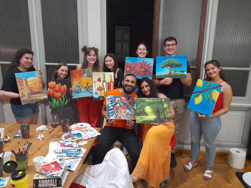 Rome | Paint & Sip in Piazza Navona - Important Participation Details