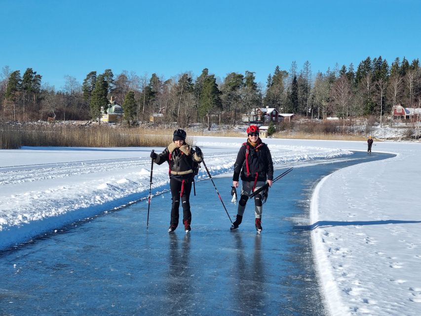 Stockholm: Nordic Ice Skating for Beginners on a Frozen Lake - Alternative Activities Available