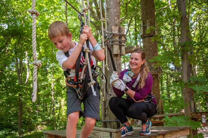 Ziplining and Climbing at The Adventure Park at Virginia Aquarium - Customer Reviews and Feedback