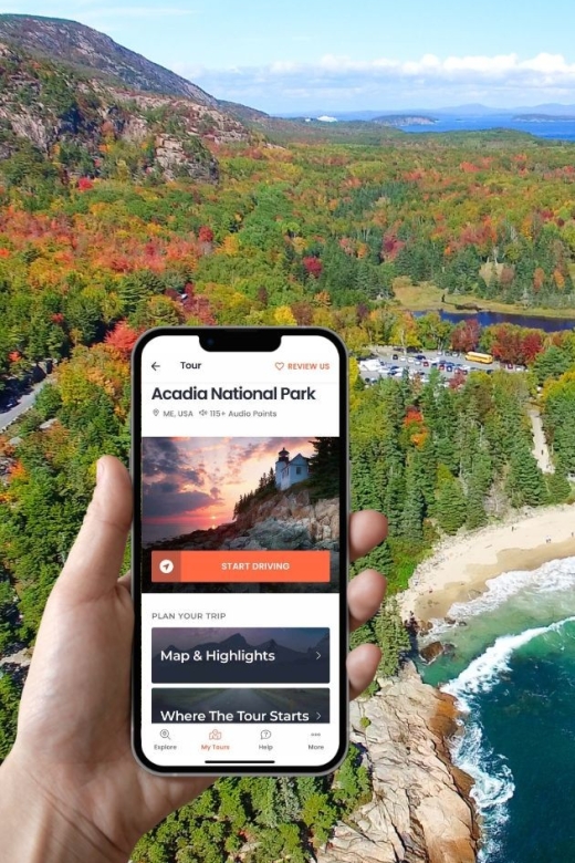 Acadia: Self-Guided Audio Driving Tour - Whats Included and Excluded