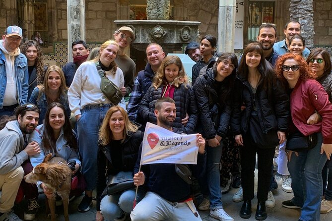 Barcelona Gothic Quarter: History&Legends Comedy Tour - Booking and Cancellation Policy