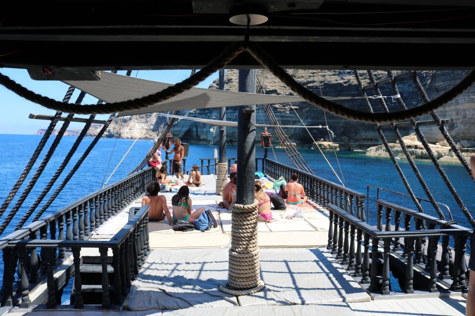 Lampedusa: Pirate Ship Boat Tour With Lunch and Music - Booking and Cancellation Policy