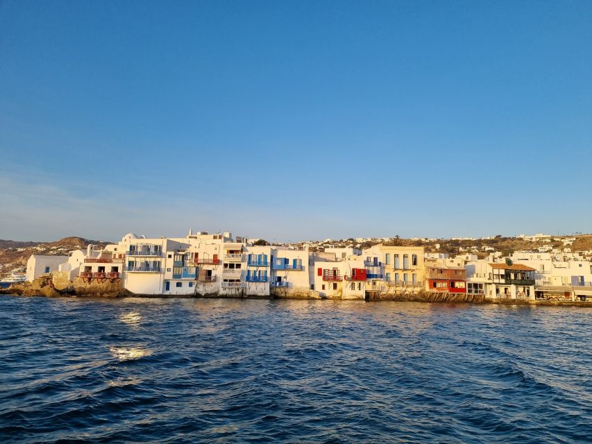 Mykonos: Semi-Prive Aegean Sunset Cruise With Mykonian Snack - Departure and Destination