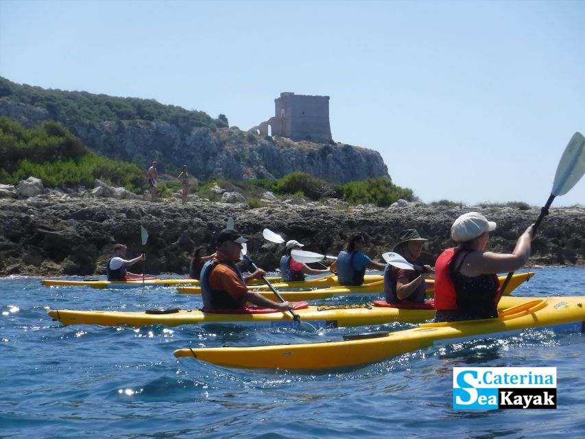 Porto Selvaggio Kayak Tour and Cold Springs Full Immersion - Booking Information