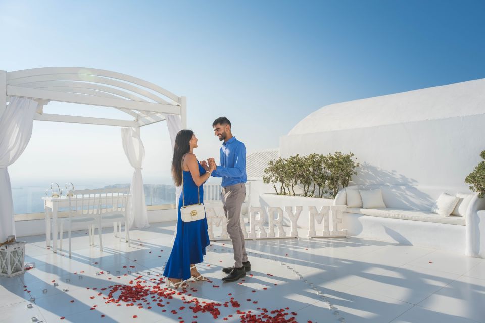 Proposal Photoshoot Santorini - Photography Package Inclusions