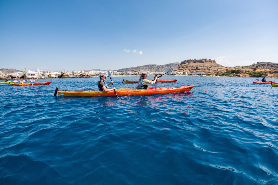 Rhodes: Sea Kayak Adventure to the Red Sand Beach - Pickup and Arrival