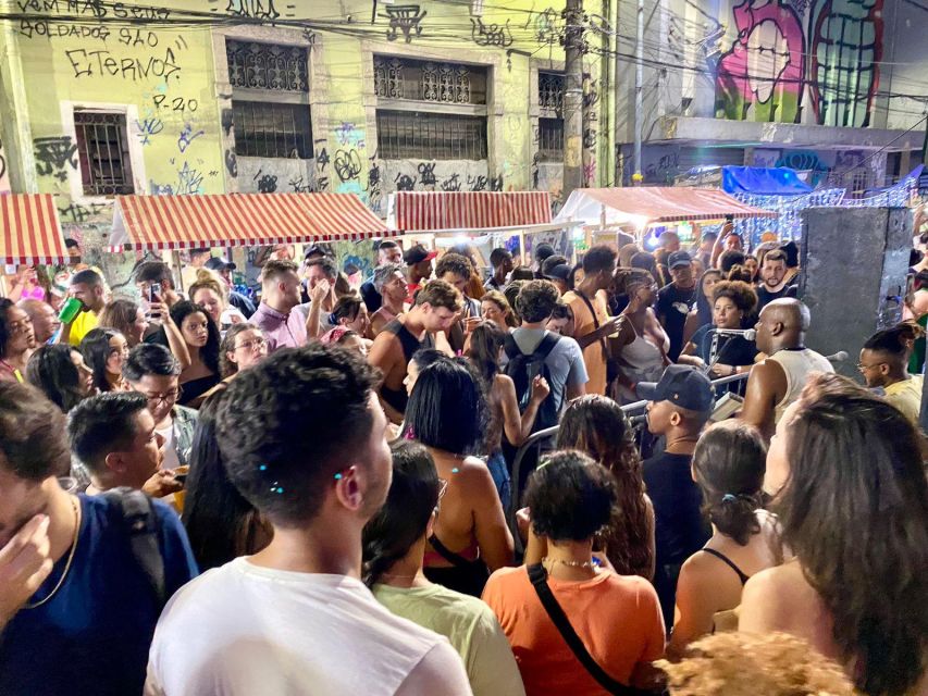 Rio: Pedra Do Sal With Samba, Caipirinhas, and Historical Immersion - Nightlife at Pedra Do Sal