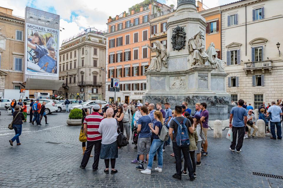 Rome: Fountains and Squares Small-Group Walking Tour - What to Bring for the Tour