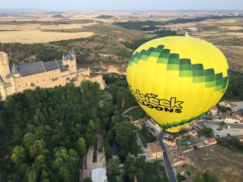 Segovia: Hot Air Balloon Flight With Picnic and Cava - Meeting Point