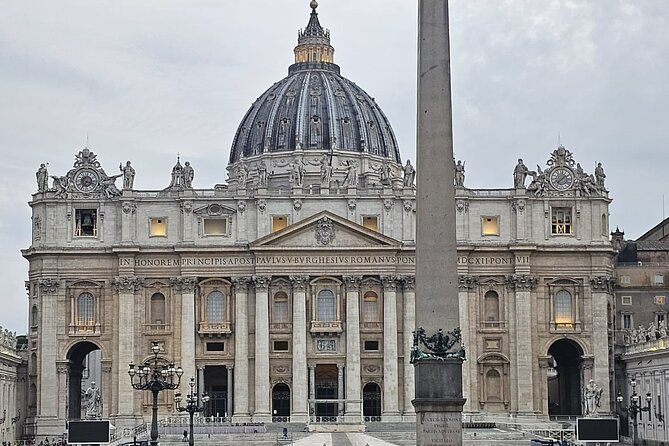 St. Peters Basilica and Papal Grottoes Guided Tour - Tips for Visitors