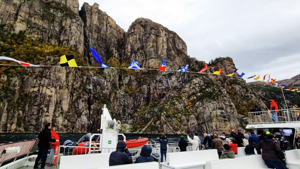 Stavanger: Scenic Fjord Cruise to Lysefjord and Preikestolen - What to Expect Onboard