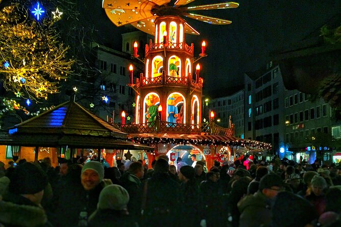 The ORIGINAL Munich Christmas Market Festive Wine Tour -With Food - Exploring Munichs Christmas Markets