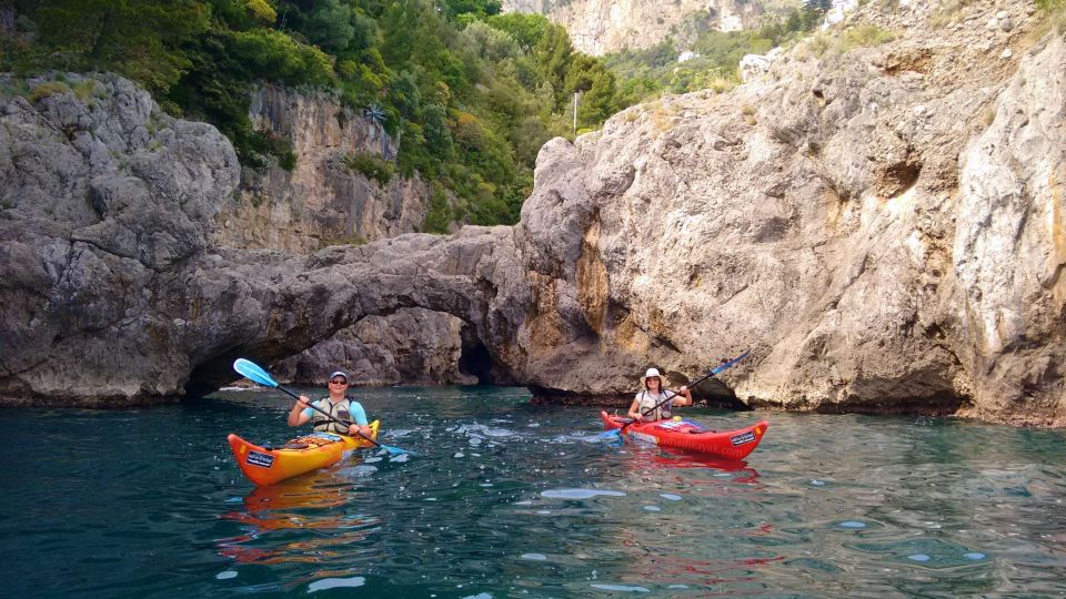 Amalfi Coast: Kayak Tour With Snorkeling and Grottoes Visit - Booking Process and Policies