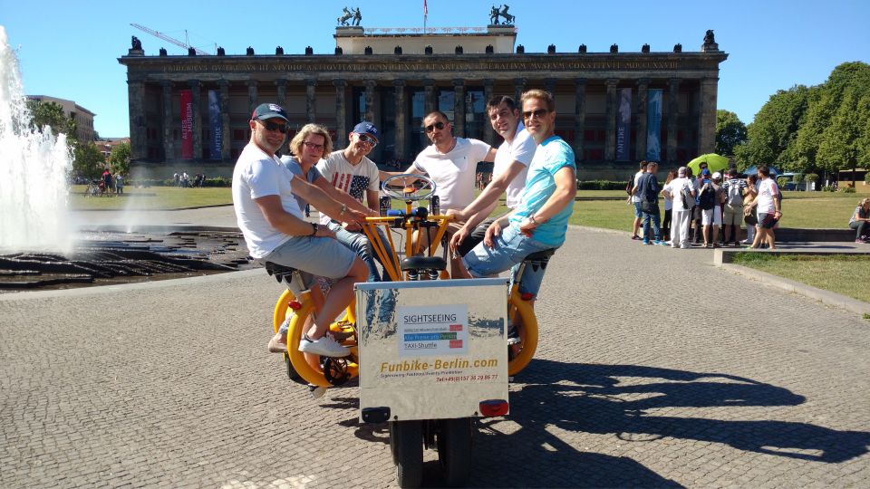 Berlin: Guided Sightseeing Tour With Conference Bikes - Customer Feedback