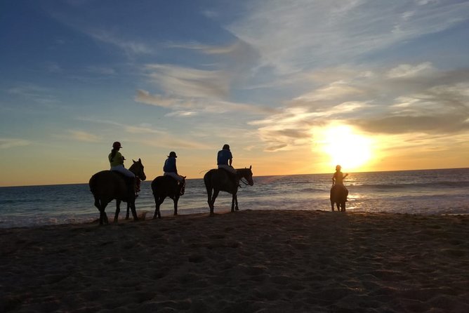 Stunning Sundown Beach Ride ... on Horseback! - Capturing the Perfect Sunset