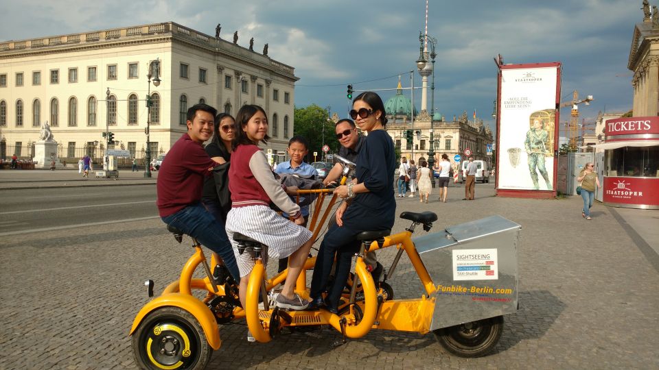 Berlin: Guided Sightseeing Tour With Conference Bikes - Frequently Asked Questions