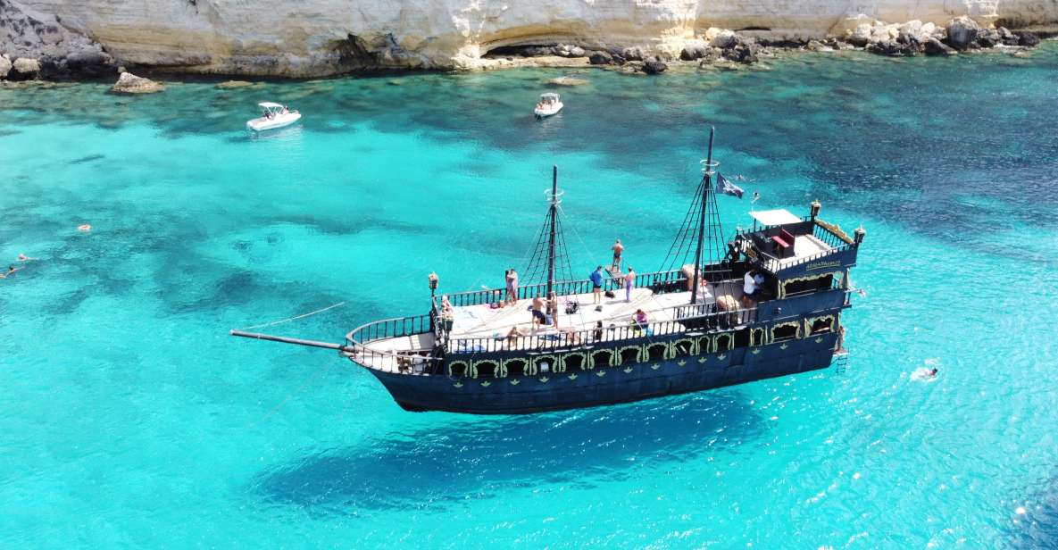 Lampedusa: Pirate Ship Boat Tour With Lunch and Music - Frequently Asked Questions