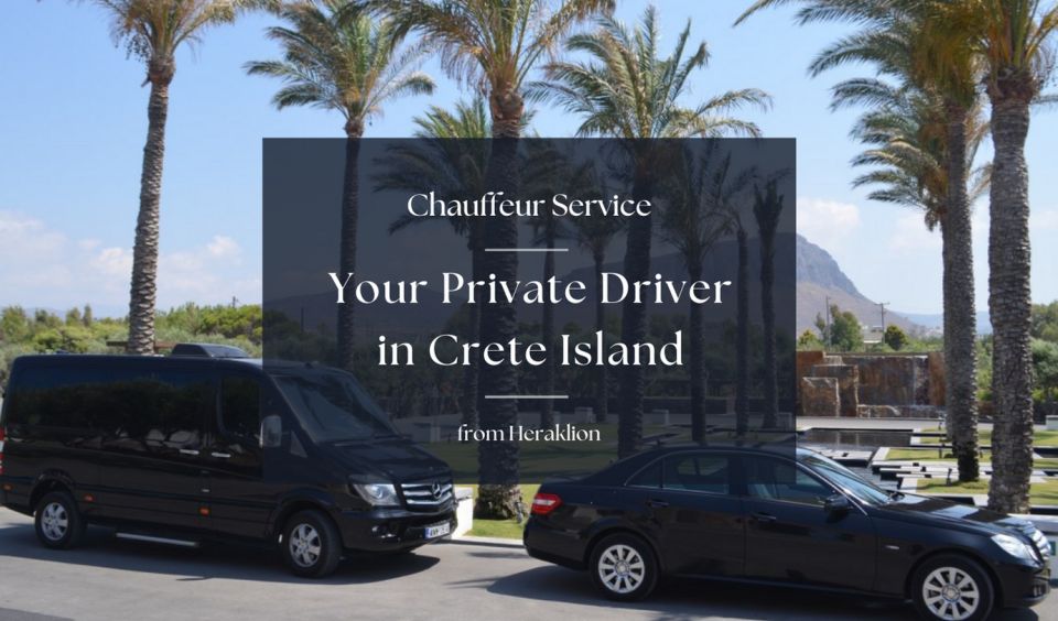 Private Driver & Chauffeur Service in Crete From Heraklion - Frequently Asked Questions