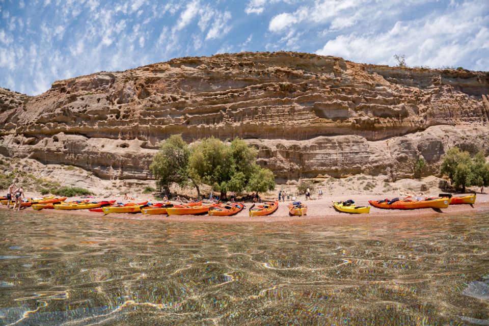 Rhodes: Sea Kayak Adventure to the Red Sand Beach - Frequently Asked Questions