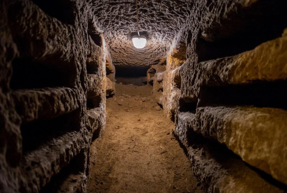 Rome Catacombs Underground Small Guided Tour With Transfer - Recap