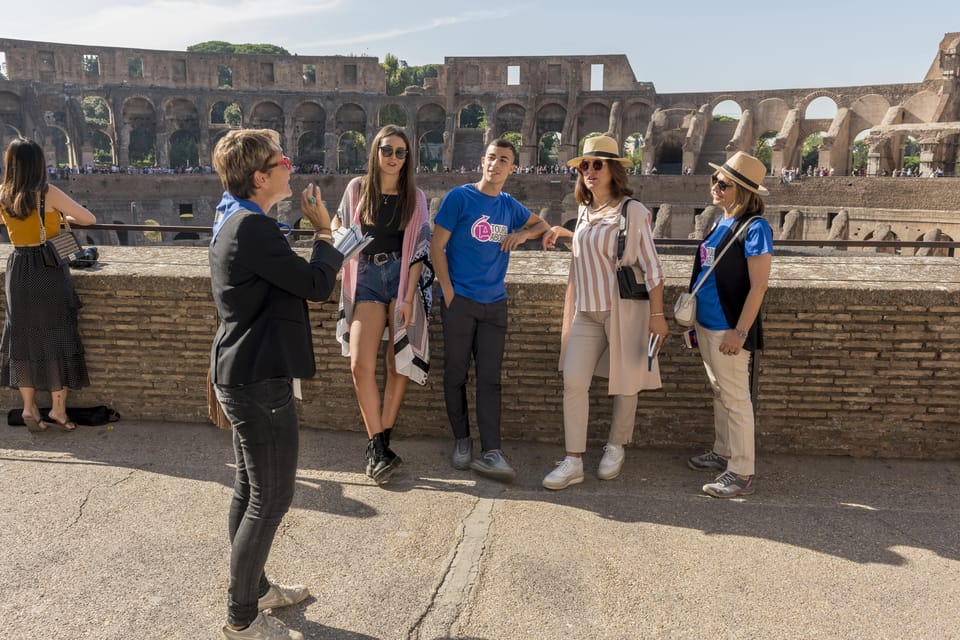 Rome: Colosseum Experience With Host and Audio Guide - Frequently Asked Questions